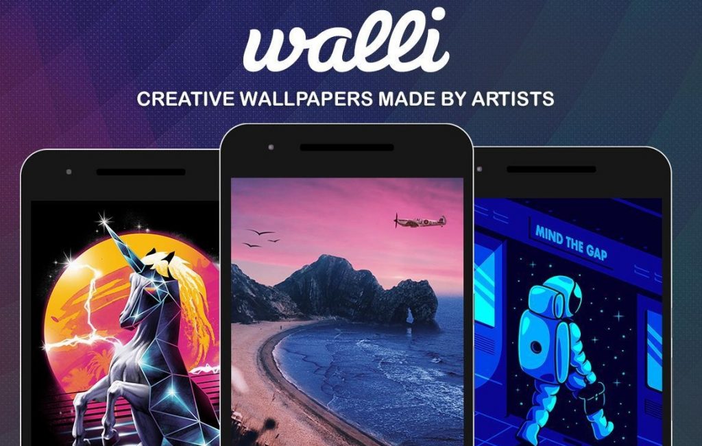 Aplikasi Walli- HD Wallpapers & Backgrounds