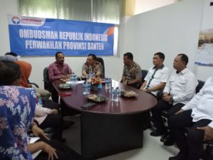 Kapolda Banten Kunjungi Ombudsman Provinsi Banten