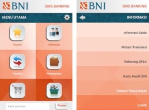 Cek Tagihan Kartu Kredit BNI via SMS Banking