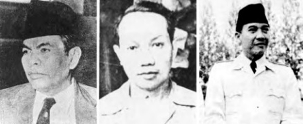 Moh. Yamin, Soepomo dan Soekarno adalah peletak dasar negara Pancasila