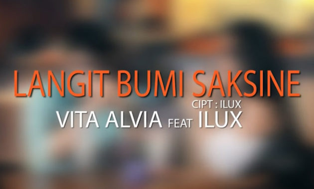 Kunci Gitar Lirik Lagu Langit Bumi Saksine - Vita Alvia feat. Ilux